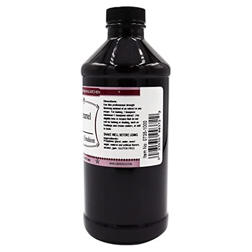 Lorann Oils Caramel Bakery Emulsion: Rich Caramel, Perfect for Boosting Sweet Caramel Notes in Cakes, Cookies & Desserts, Gluten-Free, Keto-Friendly, Caramel Extract Substitute Essential